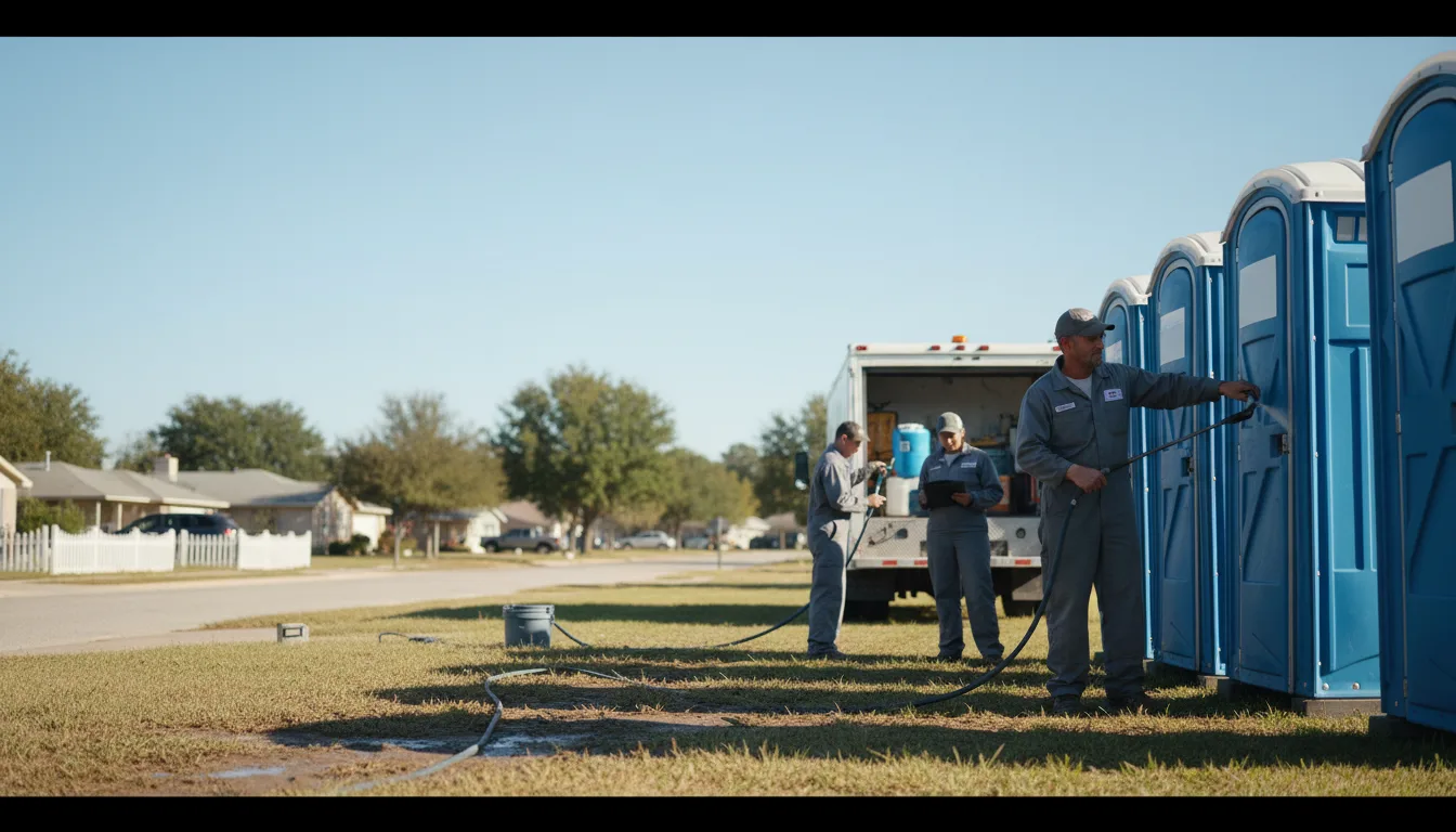 Long-Term Portable Toilet Rental in Urbana, IL near me